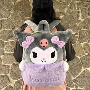 MINISO x Sanrio Kuromi Plush Backpack